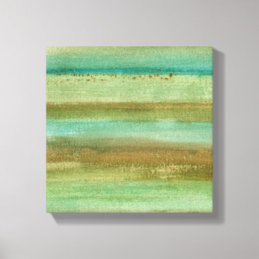 春Iのフィールド キャンバスプリント (正面)