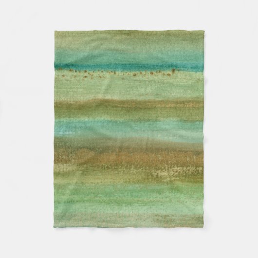 春Iのフィールド フリースブランケット (正面)