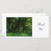 春in Woods 02 – ありがとう サンキューカード (正面/裏面)
