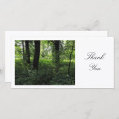 春in Woods 04 – ありがとう サンキューカード (正面/裏面)