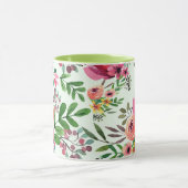 春Mugの花模様の保存 マグカップ (中央)