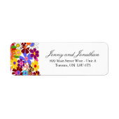 春RSVP住所 シール (正面)