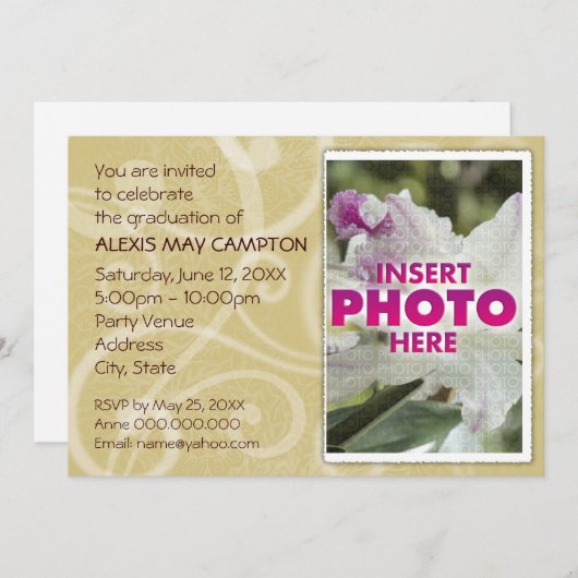 春swirls.bge 招待状 (正面/裏面)