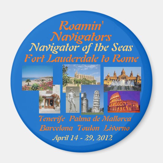 春TAナビゲーターOTS 2012マグネット マグネット (正面)