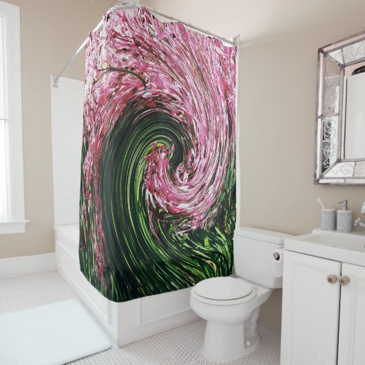 春twill..... シャワーカーテン (インサイチュ)