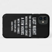 昨夜のインターネストップットは… Case-Mate iPhoneケース (裏面(横))