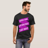 昨夜のガールフレンドよりも大きい Tシャツ (正面フル)