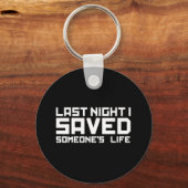 昨夜のDJの救私の人生 キーホルダー (正面)