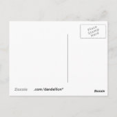 昨夜のDJマイ救ライフレコード黒 ポストカード (裏面)