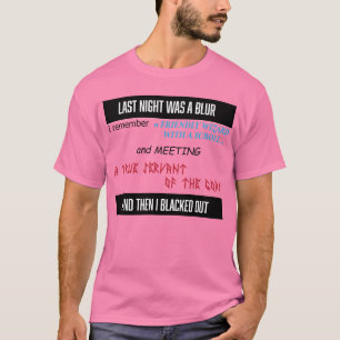 昨夜はシャツをぼやけ着た Tシャツ