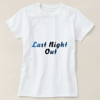 昨夜（青） Tシャツ
