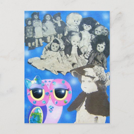 昨年の人形 ポストカード (正面)