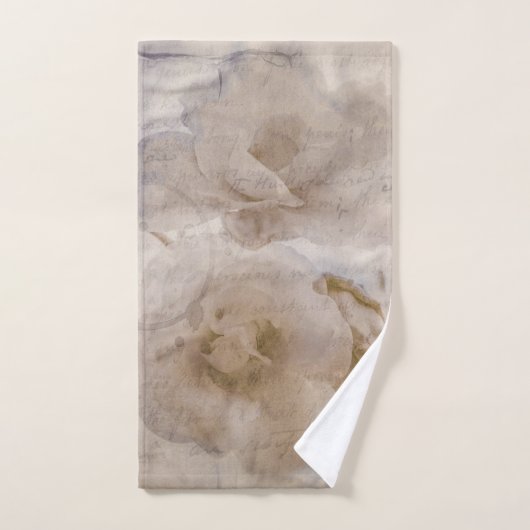 昨日からの手紙 – アンティークバラ&風車 バスタオルセット (ハンドタオル)