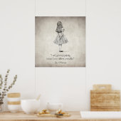 昨日には戻れない名言 ポスター (キッチン)