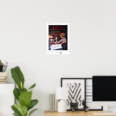 昨日のオフィスのウッドストックタイプライター広告 ポスター (ホームオフィス)