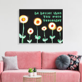 昨日のキャンバスよりも良い キャンバスプリント (インサイチュ (リビング))