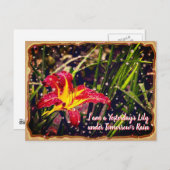 昨日のリリーで明日の雨 ポストカード (正面/裏面)