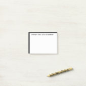 昨日の引用文で再び働く ポストイット (デスク上)