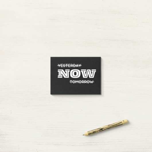 昨日の明日 ポストイット (デスク上)