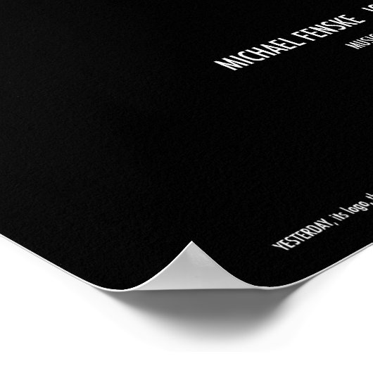 昨日の演劇 ポスター (角)