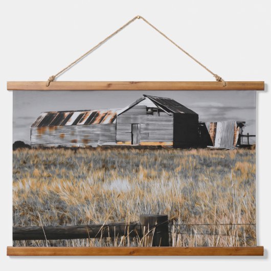 昨日の避難所 吊り下げ型タペストリー (正面)