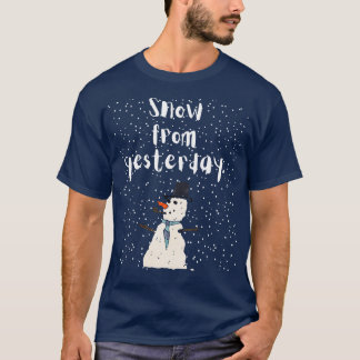 昨日の雪 Tシャツ