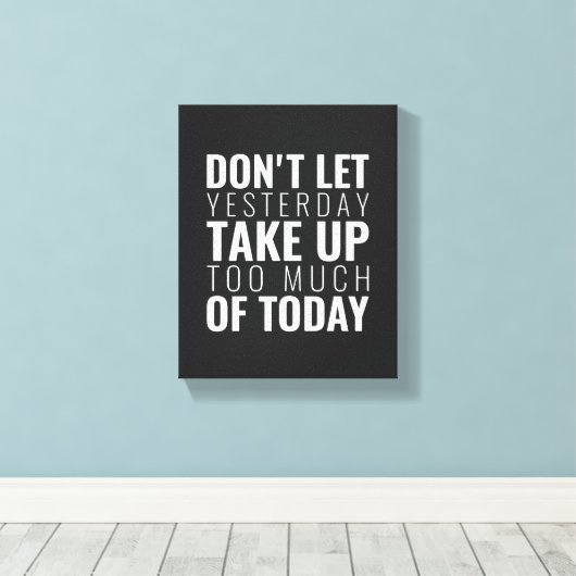 昨日はウォールアートを取り上げ感動的てはいけない キャンバスプリント (インサイチュ (ウッドフロア))