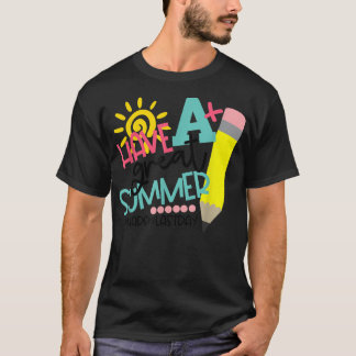 昨日は夏素晴らしのおもしろい先生が喜ぶ  Tシャツ