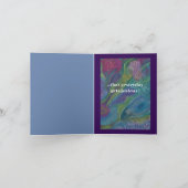 昨日は嫉妬素晴らしするように今日にする カード (内部)