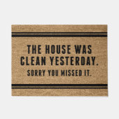 昨日は家が綺麗で気の毒恋しく思だ ドアマット (正面)