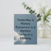 昨日は歴史だ ポストカード (スタンド正面)