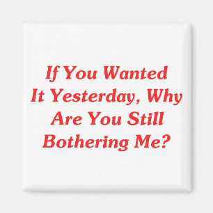 昨日もしは欲しかった マグネット