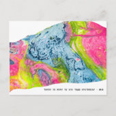 「昨日よりお前の方が多い」はがき ポストカード (正面)