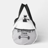 昨日よりも強いやる気を起こさせるフィットネスジム ダッフルバッグ (右)