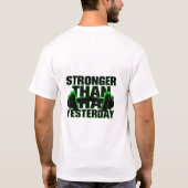 昨日よりも強いネオンティー Tシャツ (裏面)