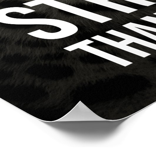 昨日よりも強い – Tiger ポスター (角)