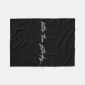 昨日よりも良いトレーニングトレーニングランニングのフィット フリースブランケット (正面(横))