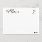 昨日を大切に、明日を夢見て、今日を生きよう ポストカード (裏面)