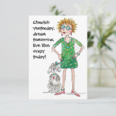 昨日を大切に、明日を夢見て、次のように生きる熱狂する (スタンド正面)