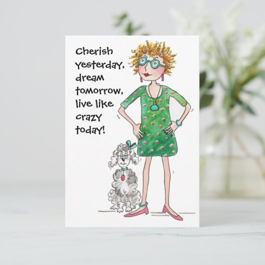 昨日を大切に、明日を夢見て、次のように生きる熱狂する (スタンド正面)