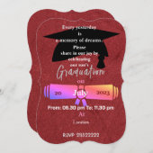 昨日を祝う 招待状 (正面/裏面)