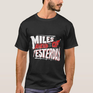 昨日を超えた強い意志のグラフィティ Tシャツ