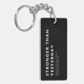 昨日モダンより強い母の強い生活 キーホルダー (正面左)