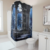 昨日学から今日のために生きる シャワーカーテン (インサイチュ)