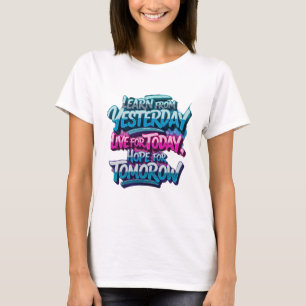 昨日学のTシャツから Tシャツ