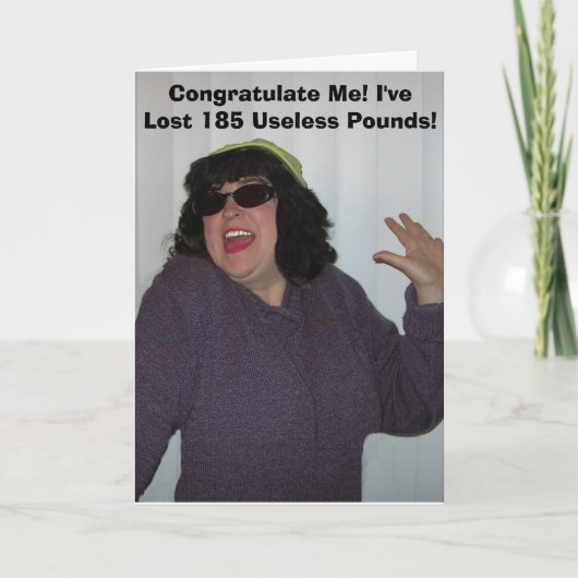 昨日離婚が決まった！ 案内状 (正面)