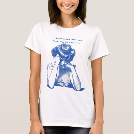 昨日、世界は終わった... Tシャツ (正面)