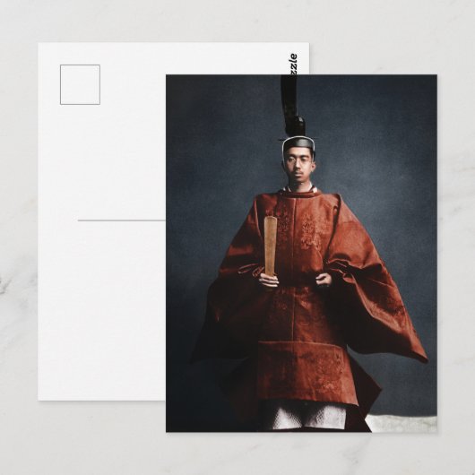 昭和天皇 ポストカード (正面/裏面)