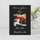 是非ご一緒にお祝いしましょう(どんなイベントでも) 招待状 (スタンド正面)