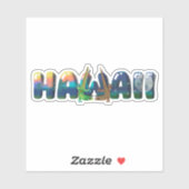 昼と夜のハワイゲッコス シール (シート)